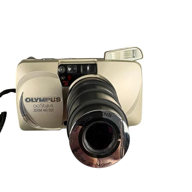 OLYMPUS STYLUS ZOOM 140 DLX Point & Shoot 35mm Film Camera All