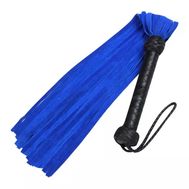 Real Leather Flogger Whip 25 tails - Riding Crop Training Equestrian Sports