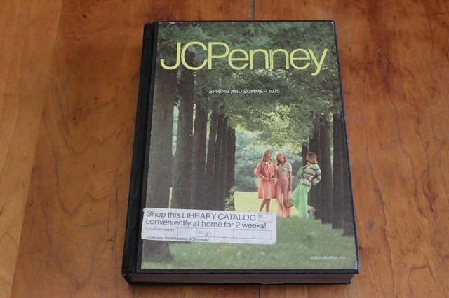 JCPENNEY HARD COVER Bound Spring Summer 1975 Catalog 1 138 Pgs JC JCPENNEY HARD COVER Bound Spring Summer 1975 Catalog 1 138 Pgs JC