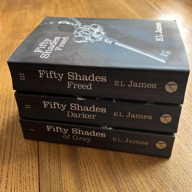 Fifty Shades of Grey Trilogie E.L. James Komplettset Romantik Erotik Bücher