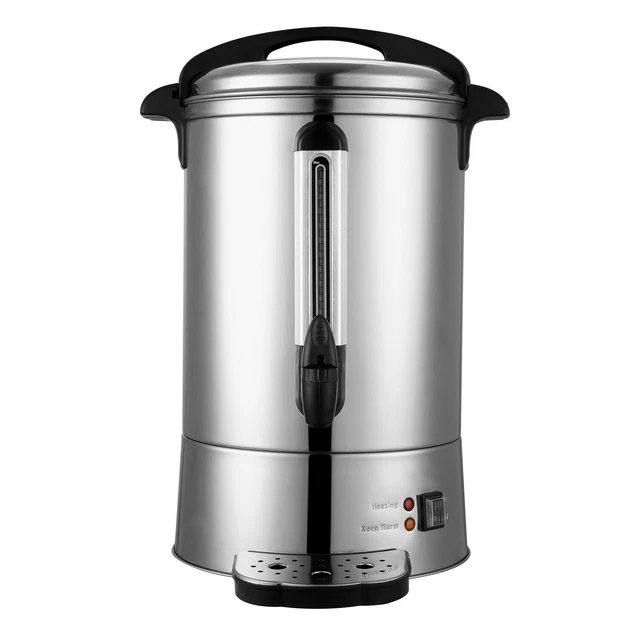 Überholte electriQ EIQURN10L 101 500W Catering Urne Edelstahl A2/EIQURN10L