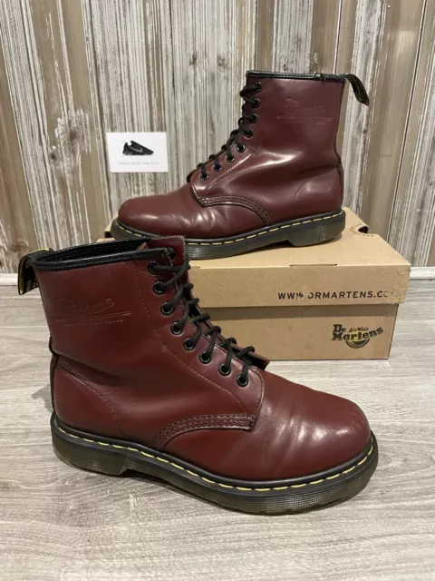 Red dr deals martens size 5