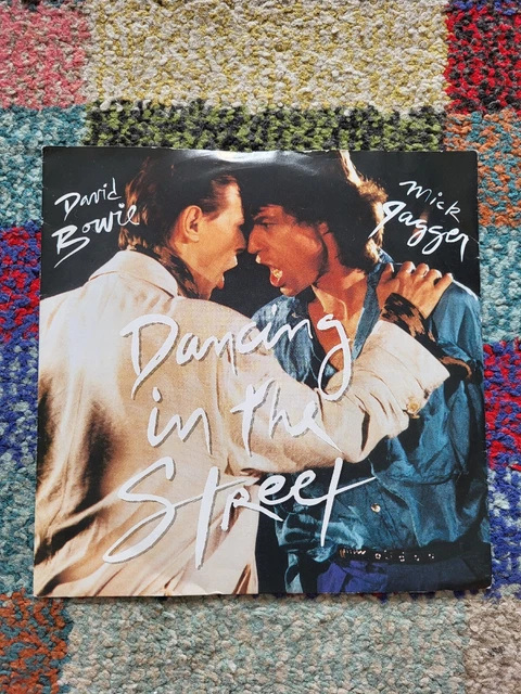 DAVID BOWIE MICK Jagger Dancing In The Street (Vinyl Single) G ...