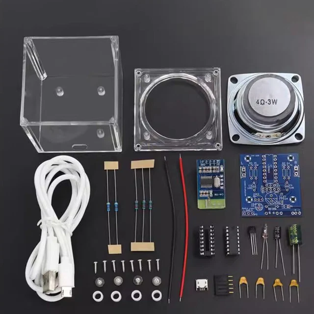 Kit électronique à faire soi-même pour mini assemblage de haut-parleurs avec