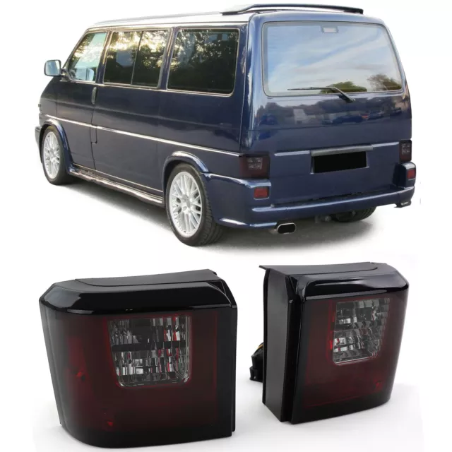 Original LED Luces Traseras Barra de Rojo/Negro para VW T4(IV) Desde 1990-2003