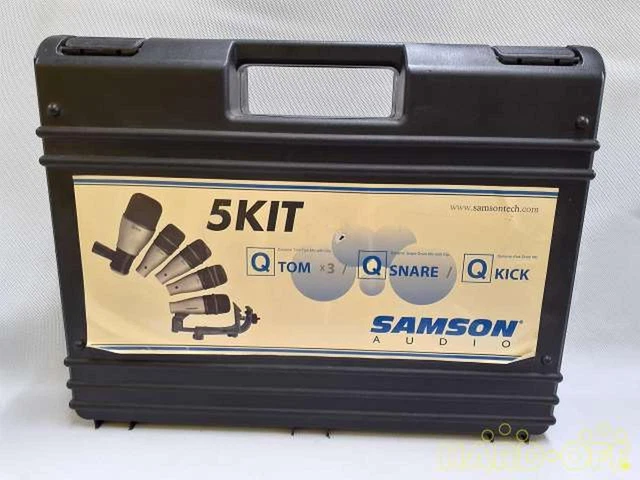 SAMSON 5kit Drum Microphone set of 5 SAMSON 5kit Drum Microphone set of 5