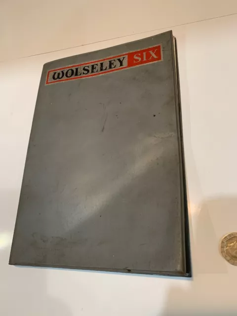 Wolseley Six Drivers Handbook Akd 7872 3Rd Edit 1972 In Original Plastic Wallet