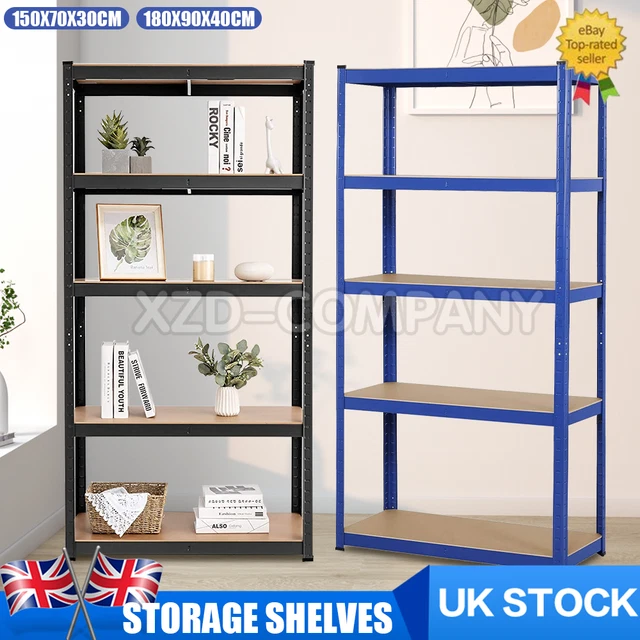 HEAVY DUTY WAREHOUSE Racking Garage Shelving Storage Shelves Metal