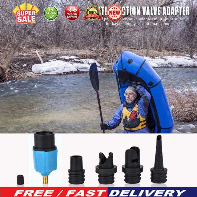 Paddle Board Canoe Air Valve Pump Converter Rowing Boat Valve Adapter Kayak Part