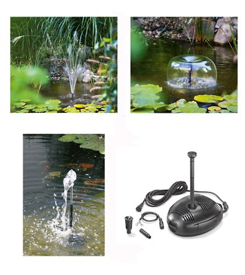 Esotec 12-18 V Solaire Pompe de Remplacement LED Tuyau Étang Jardin 