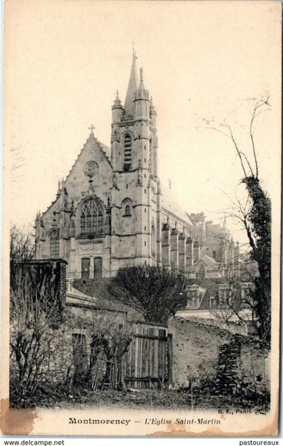 95 MONTMORENCY - L'eglise Saint-Martin PAST/6737