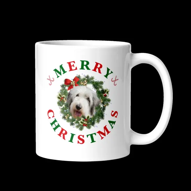 Old English Bulldog Tasse - Mug - Frohe Weihnachten - Merry Christmas - Geschenk