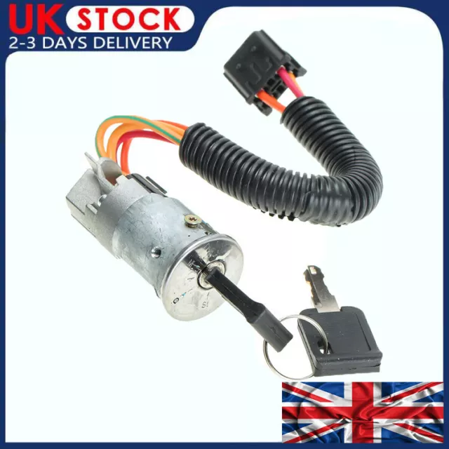 For Renault Clio Mk2 1998-05 Ignition Barrel Switch Lock & 2 Keys