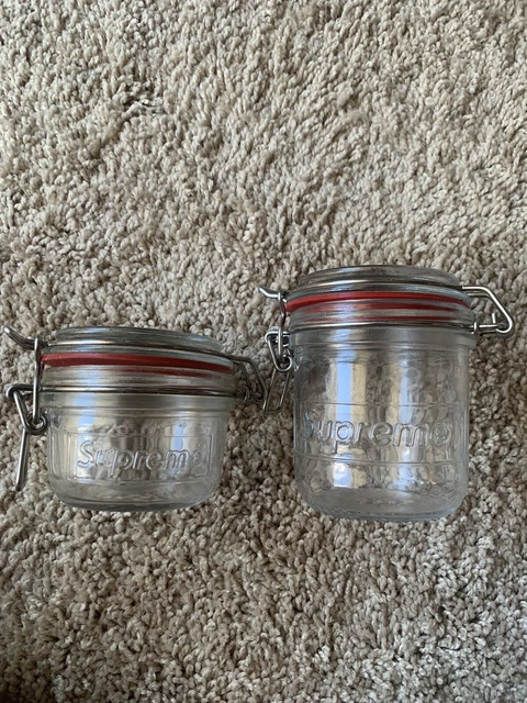 SUPREME CLOSING MASON Jar set of 2, accessory SS18 $64.99 - PicClick