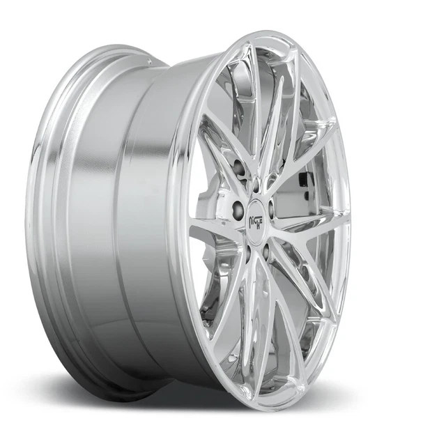 4-New 18" Niche M248 Misano Wheels 18x8 5x120 40 Chrome Rims 72.56