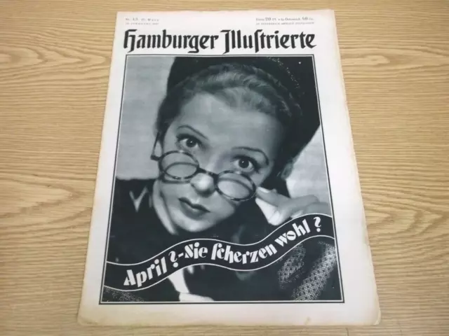 Hamburger Illustrierte Rivista März 1937