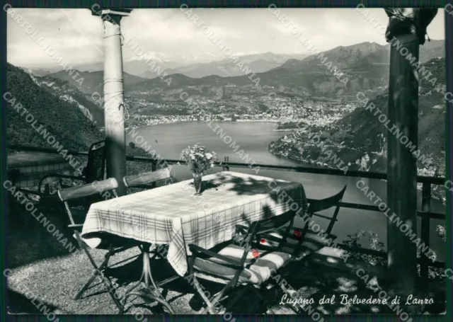 Como Lanzo d'Intelvi Lago di Lugano MACCHIA Foto FG cartolina KB3102