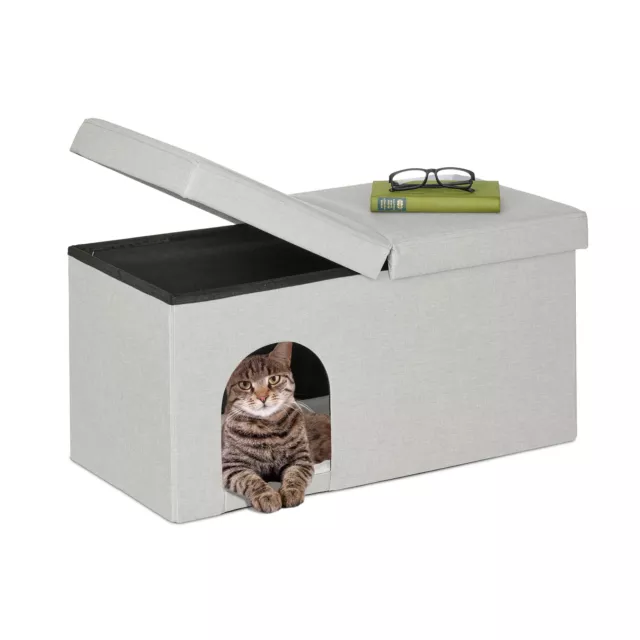 Grotte chat Maison chat Abri chat Niche chat chien Panier chat doux