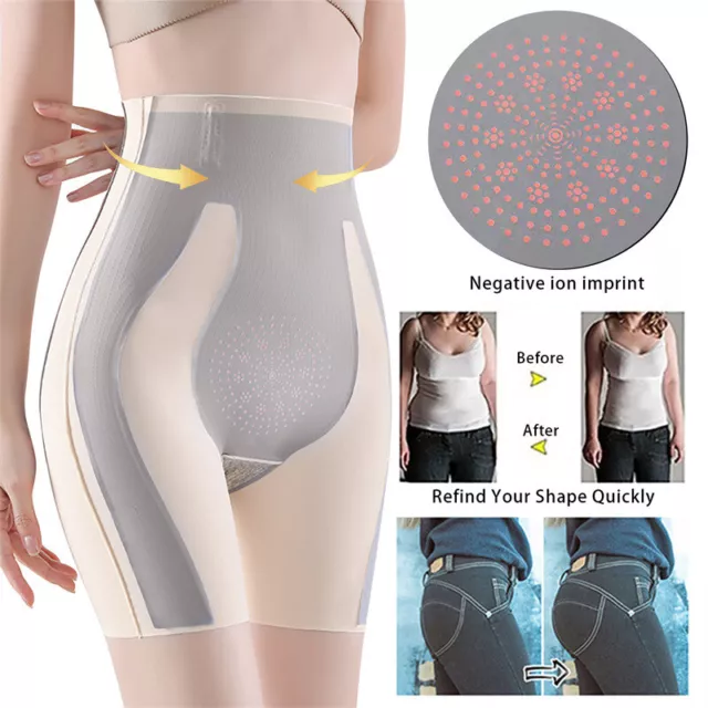 Cross Compression Abs Shaping Pants High Waist Body Shaper Tummy