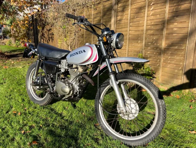 Honda XL250 MotoSport 1975 - Original Condition - Light Restoration Project