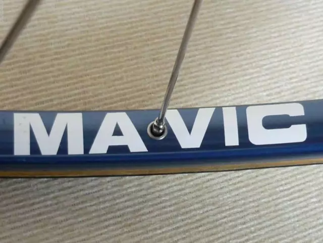 4 MAVIC Decals Cycling Bike Stickers Custom Sizes Colour Frame Forks Wheels Rims