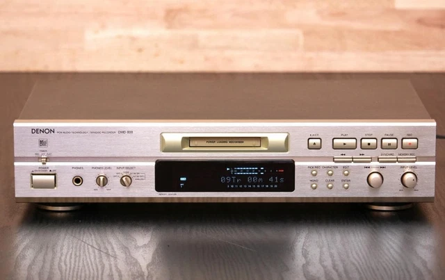 DENON DMD-800 OPTICAL MiniDisc Deck Player Recorder Serviced Fully