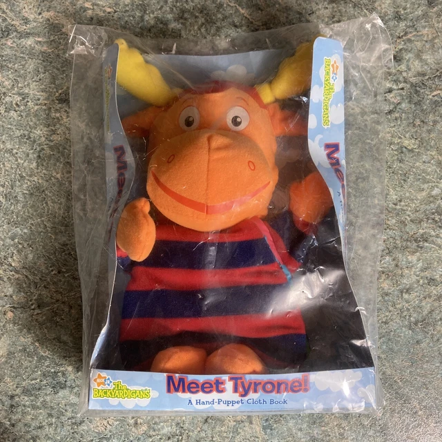 NICK JR. THE Backyardigans MEET TYRONE Plush Toy Moose HAND PUPPET