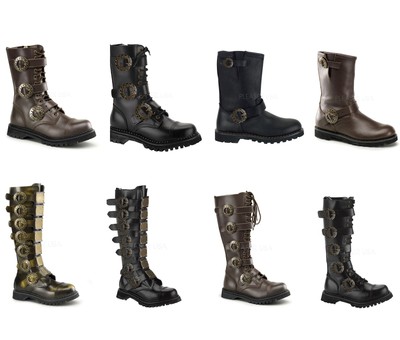 STEAMPUNK STEAM 12 20 30 Calf/Knee Boot 