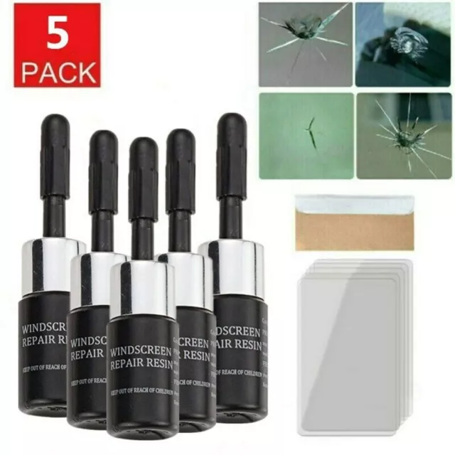 Cracked Glass Repair Kit Windshield DIY Car Windows Phone Screen Repair Utensil