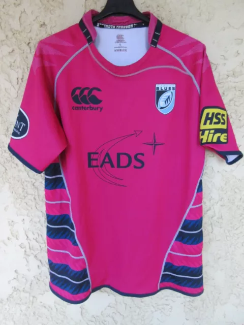 Maillot rugby CARDIFF BLUES rose shirt CANTERBURY XL