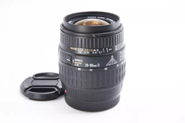 Sigma 28-90mm f3.5-5.6 Autofocus Aspherical Macro Zoom Lens Sony-Minolta A Mount