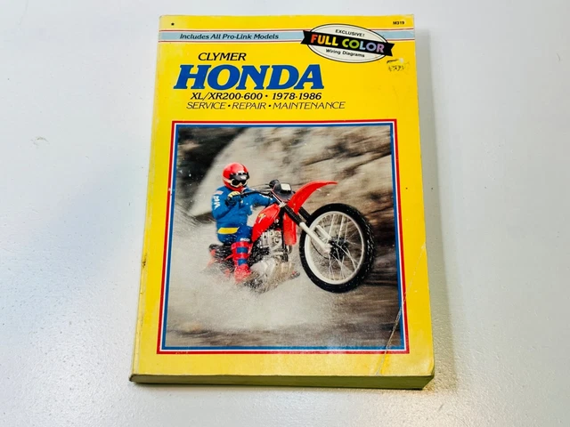 Honda Service Shop Manual XR200R XL250S XL250R XR250 XR350R XL500R XR500 XR600R Honda Service Shop Manual XR200R XL250S XL250R XR250 XR350R XL500R XR500 XR600R