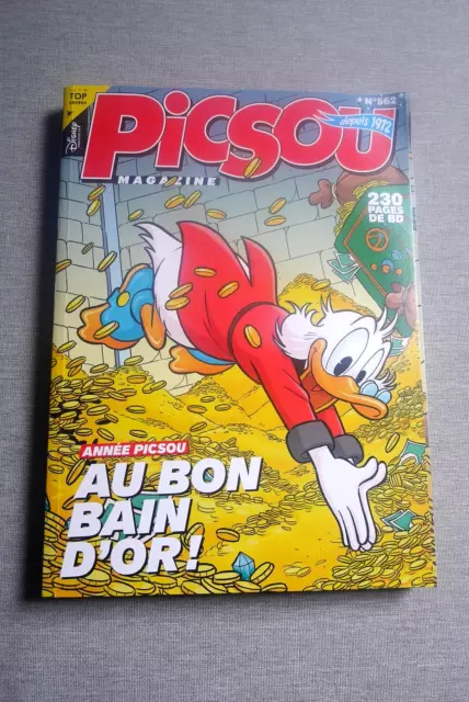 Picsou  Magazine  N° 562 -  Juin   2022  /  Au  Bon  Bain  D'or  !