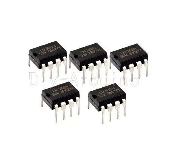 10PCS LM386N LM386 DIP-8 Audio Power AMPLIFIER IC Test Equipment