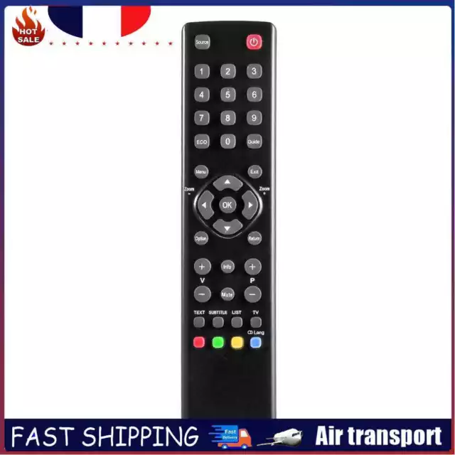 Télécommande universelle de remplacement Smart TV pour TCL RC3000E02 LED TV LCD