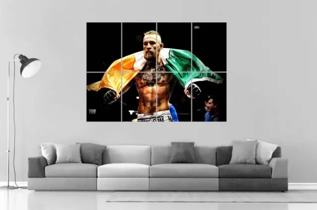 Conor Mcgregor Wall Art Poster Grand format A0 Large Print 04