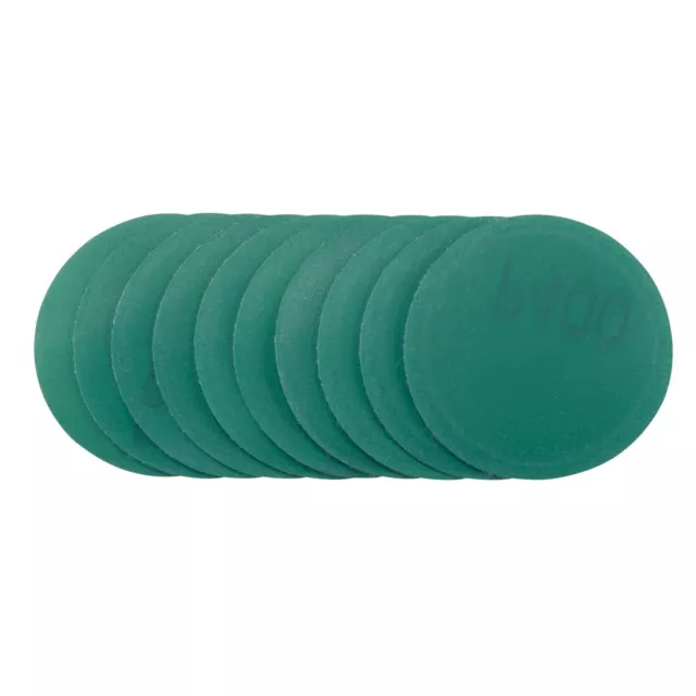 Draper 01070 10pc Wet and Dry Sanding Discs with Hook and Loop, 50mm, 400 Grit