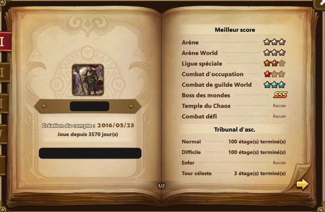 Compte Saint Seiya: Legend Of Justice – Gros Compte Android – Jeu Les Chevaliers Du Zodiaque