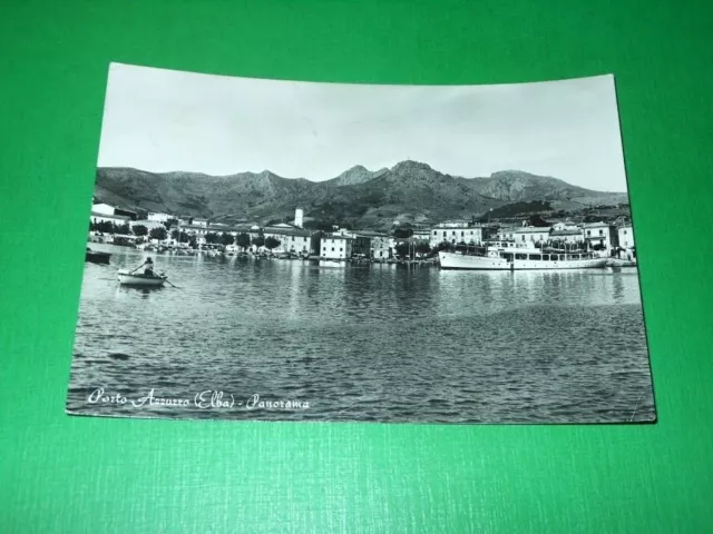 Cartolina Porto Azzurro ( Elba ) - Panorama 1961