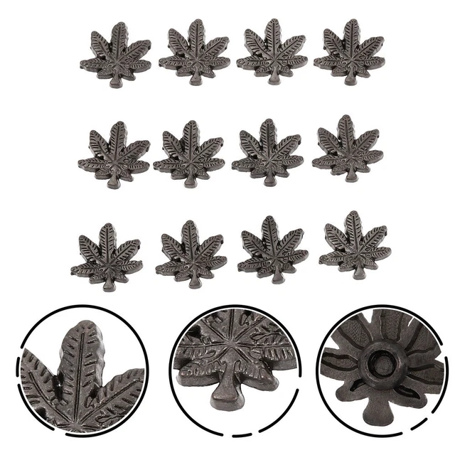 12 piezas Remache Metal Decoración Accesorios Bolsos Ropa Punk Manual