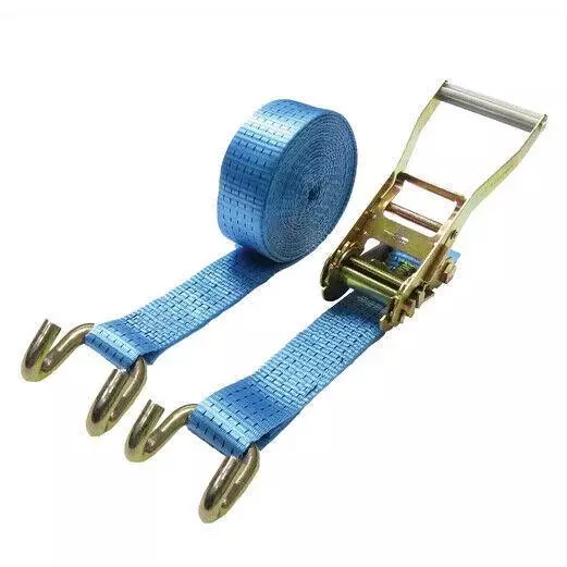 1 x 10M 5T Heavy Duty Ratchet Strap with Chassis Hooks