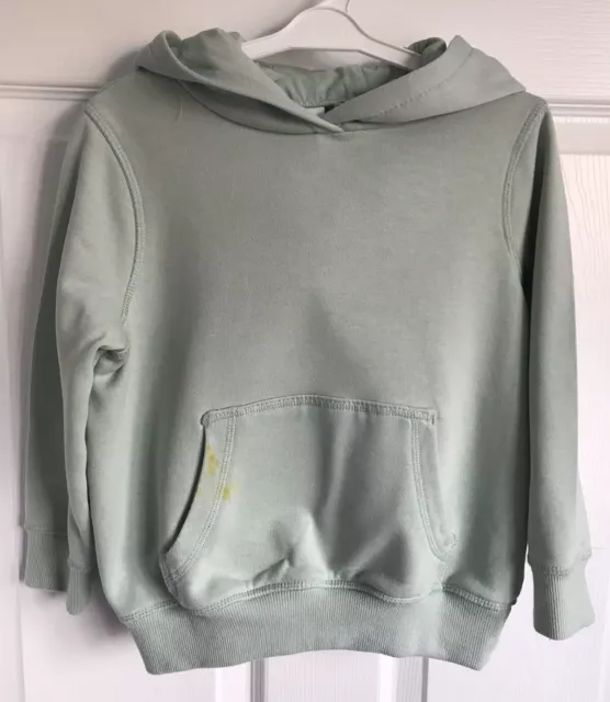 Maglione ""Unicorno"" per bambina verde nuovo verde a maniche lunghe con cappuccio - età 5 anni