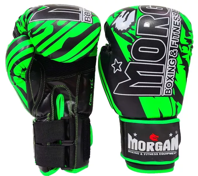 New MORGAN BKK Ready Boxing & Muay Thai Gloves (8-12-16oz)