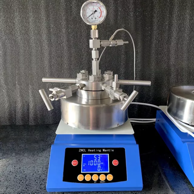 1L 22Mpa 350℃ High Pressure Autoclave Reactor Stainless Steel Stirring Reactor