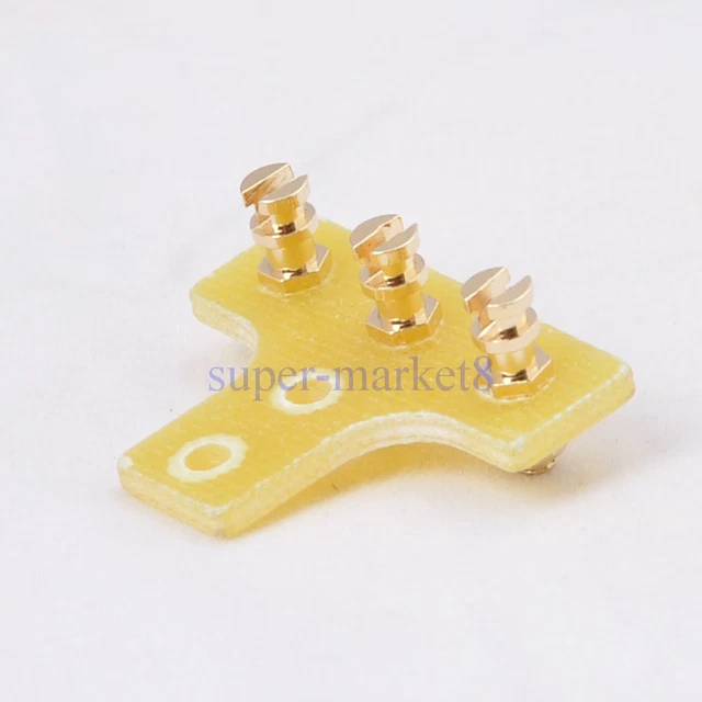 3pcs Turret Terminal Tag Strip 3Lug Board DIY Audio Guitar Tube Amplifier Parts 2