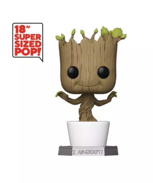 Funko - POP! Marvel: Guardians Of The Galaxy. Super Sized 18inch Groot.