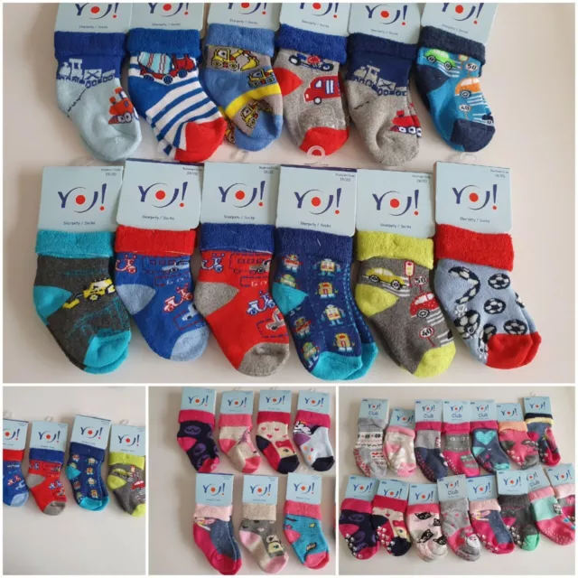 3 Paar Jungen Mädchen Thermosocken warme dicke Socken Innenfrottee 17/18 - 23/25