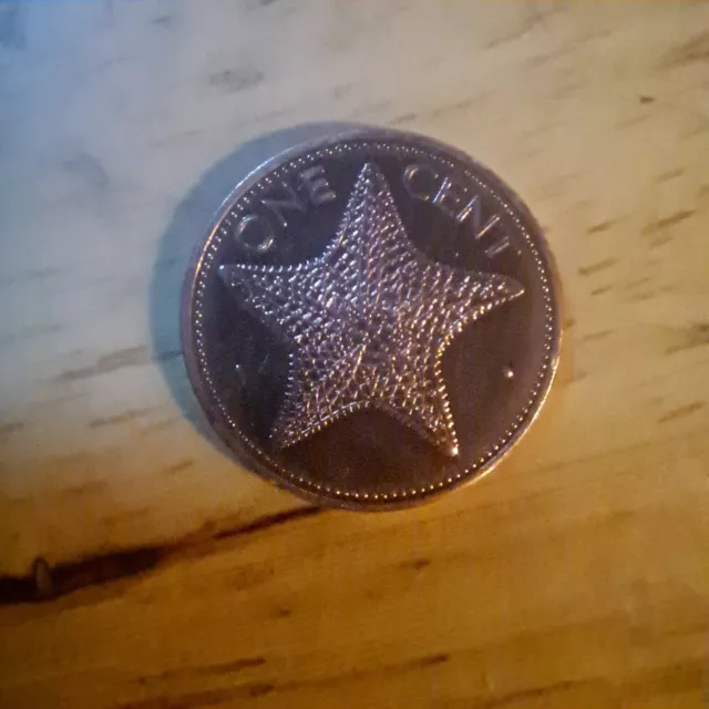 2001 Bahamas Penny One Cent
