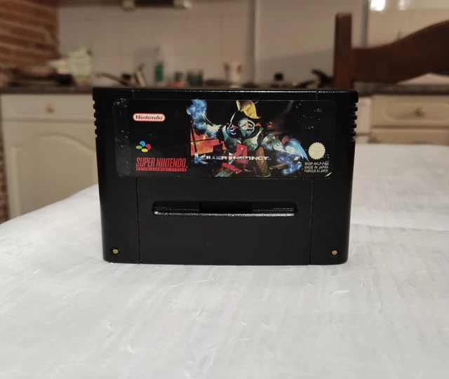Killer Instinct - Jeu Super NES (cartouche seule) - version PAL - Bon État