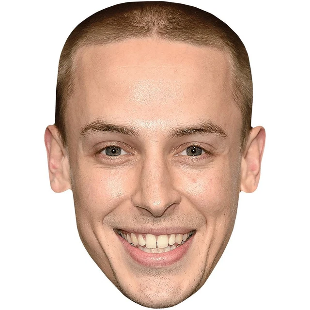 Masque De Célébrité Pierre Garand (Smile) | Taille Réelle Pour Déguisement Et Fête | Cadeau Original